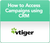 How to access campaigns using CRM
